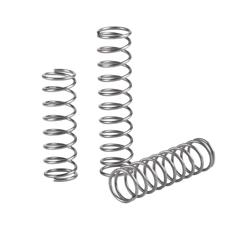 50pcs/lot 0.4*5*5/10/15/20/25/30/35/40/45/50mm spring 0.4mm stainless steel Micro small Compression spring