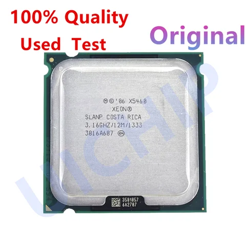 Xeon X5460 Processor 3.16GHz cpu works on LGA 771 motherboard