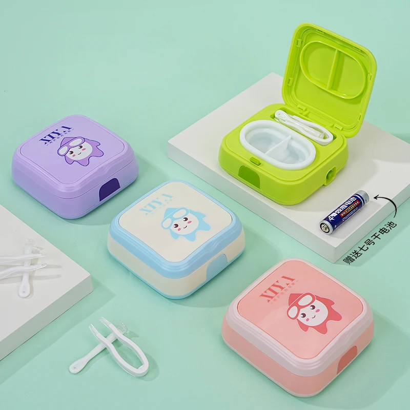 

ЭЛЕКТРИЧЕСКИЙ ОЧИЩНИК КОНТАКТНЫХ ОБЪЕКТОВ | Портативный футляр для чистки на батарейках | Ящик для хранения случайного цвета