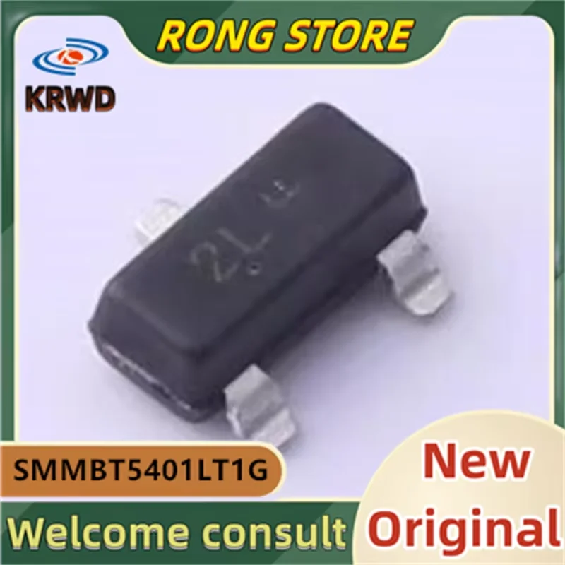 

50 шт. 2L Новые оригинальные чипы IC SOT-23 SMMBT5401LT1G SMMBT5401LT1 SMMBT5401LT SMMBT5401L SMMBT5401 5401