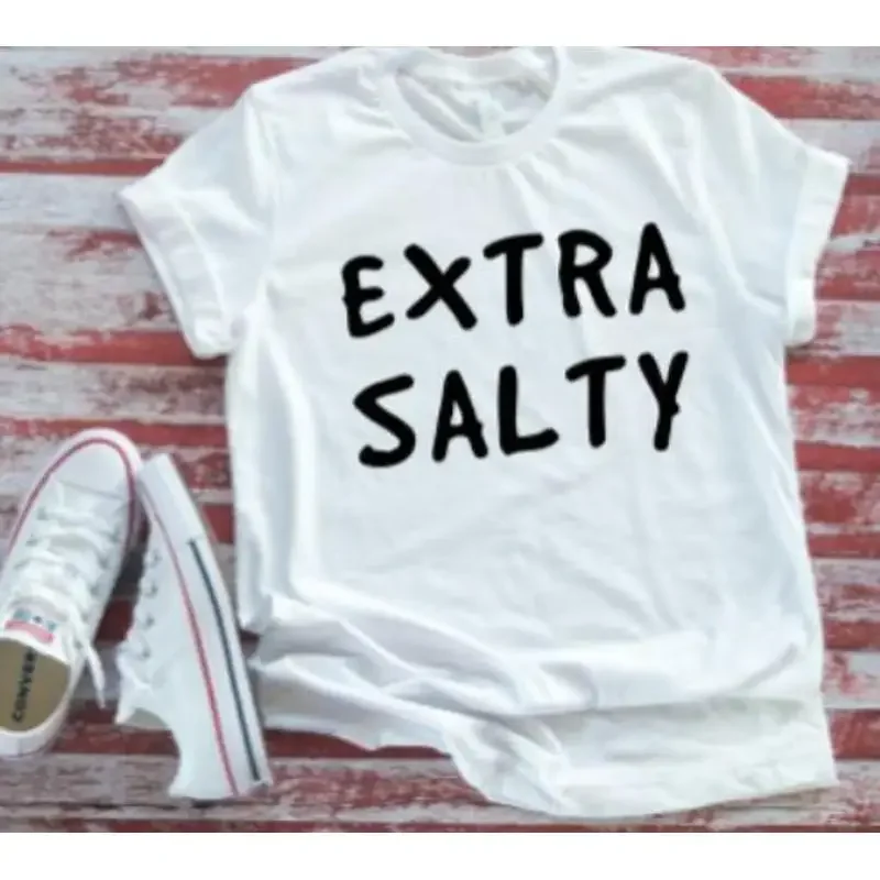 Extra Salty White T Shirt