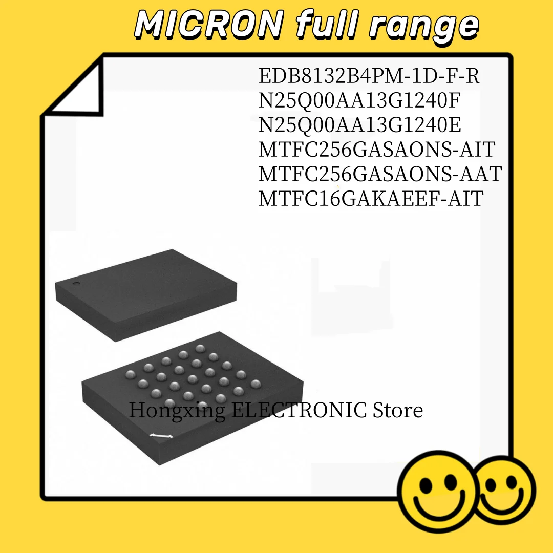 

EDB8132B4PM-1D-F-R N25Q00AA13G1240F N25Q00AA13G1240E MTFC256GASAONS-AIT MTFC256GASAONS-AAT MTFC16GAKAEEF-AIT