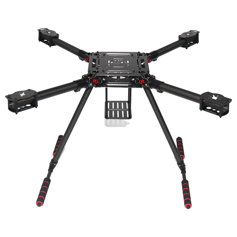 ZD550 550mm ألياف الكربون كوادكوبتر الإطار FPV رباعية مع ألياف الكربون الهبوط الانزلاقية F550