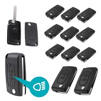 Dandkey Remote Car Key For 307 3008 308 For CITROEN C1 C2 C3 C4 C5 Berlingo Picasso 433MHz PCF7961 ID46 CE0536 0523 Key