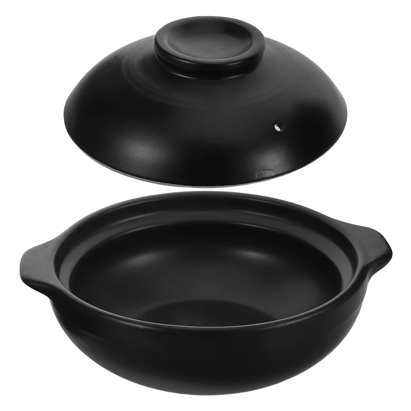 

Clay Pot Terracotta Casserole Korean Stone Bowl Rice Cooker Earthenware Pot Kitchen Restaurant 600Ml Korean Food