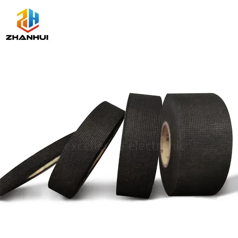 Heat Resistant Automotive Wiring Harness Tape - Durable Cloth Fabric Cable Protection Wrap for Cars (9/19/25/32mm x 15M)
