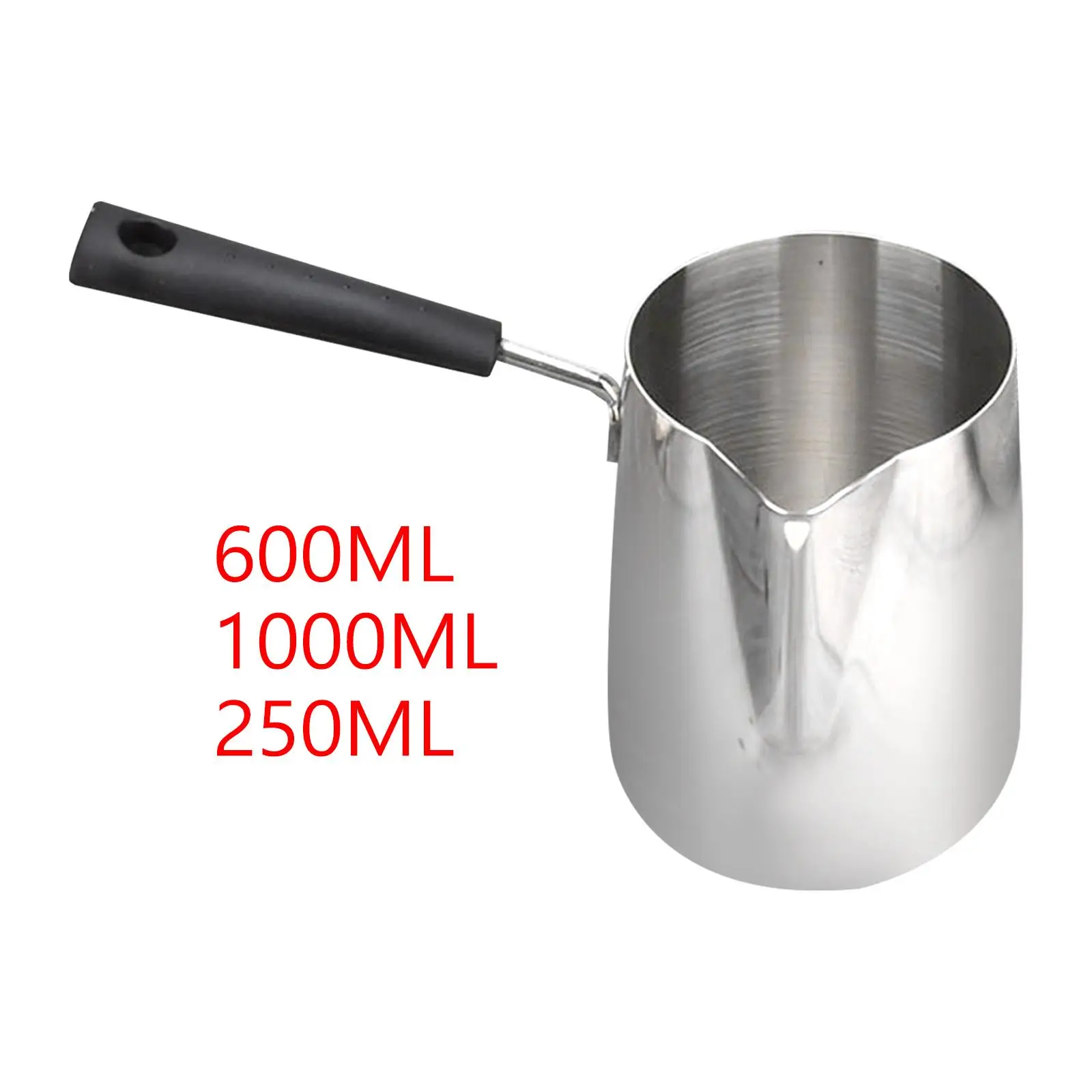 

Milk Frothing Pitcher Jug Coffee Bar Accessories Durable Stainless Steel Leakproof Latte Art Tool for Hotel Cafe Home Lattes