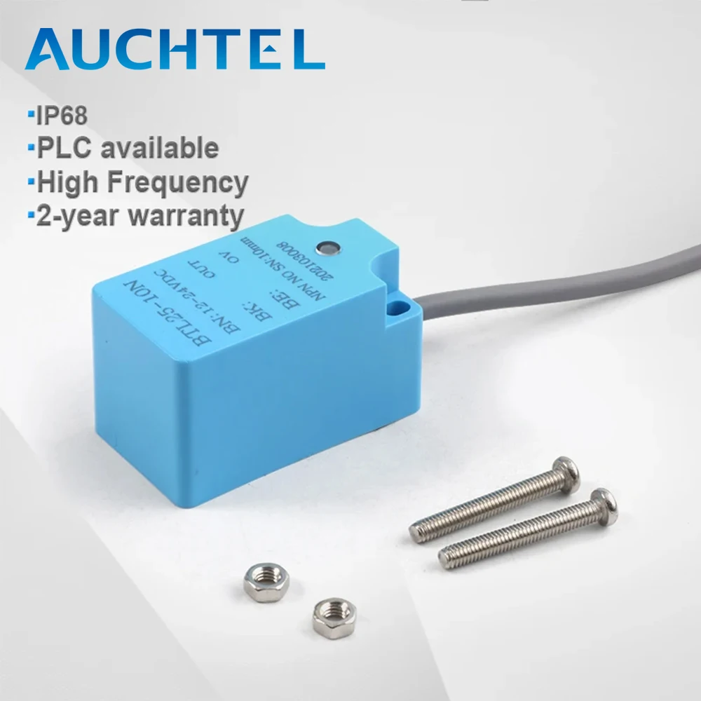 

Индуктивный датчик приближения BTL25, IP68, NPN/PNP, 3 провода, 8 мм, 10 мм, 1000 Гц