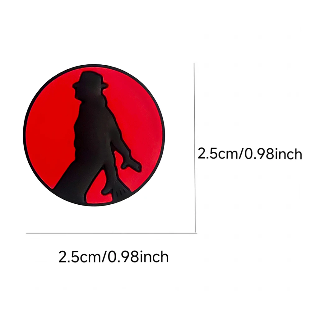 New 20-100pcs Cartoon Popular Singer Series PVC Shoe Charms Accessories DIY Detachable Fashion Shoe Decorations Buckle Gifts