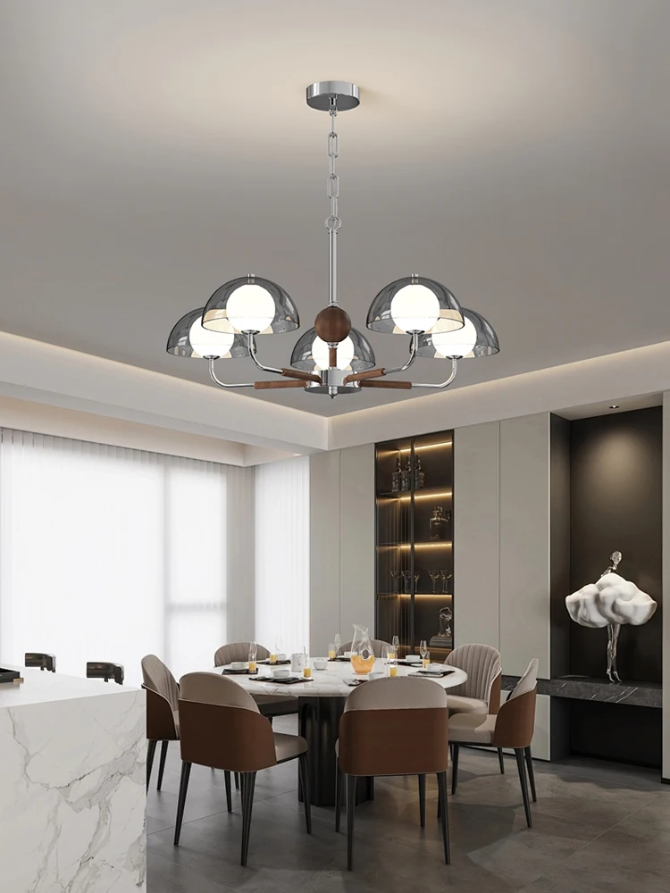 الثريا الاسكندنافية المعاصرة الإبداعية الفاخرة قلادة ضوء ديكور المنزل