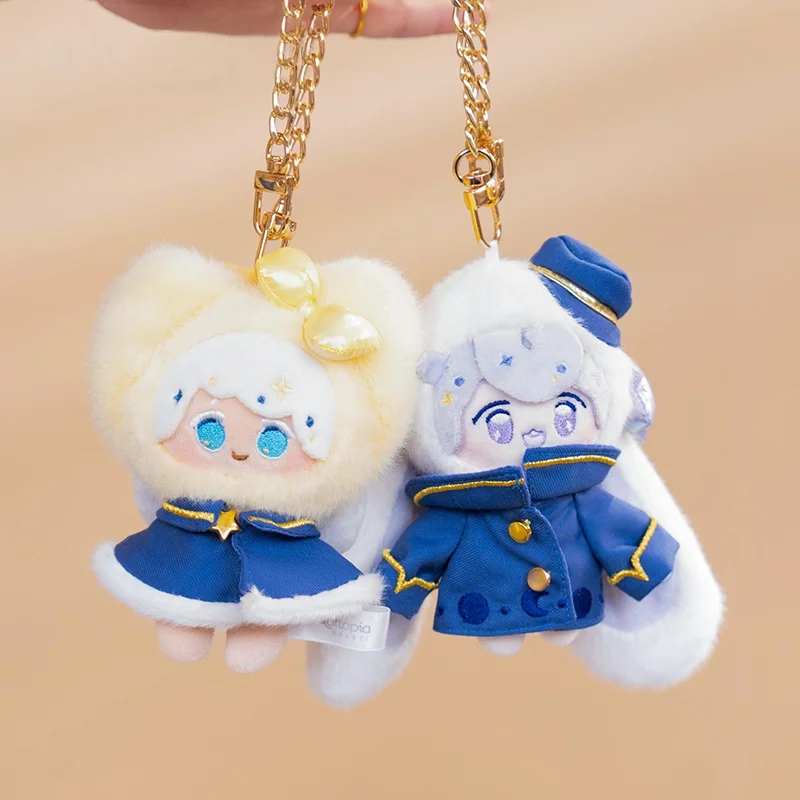 

Adou Cookie Run Kingdom 10cm Plush Doll With Clothes Kawaii Anime Figure Toy Bag Pendant Keychain Decor Collection Surprise Gift