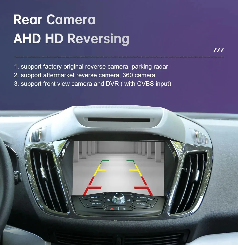 CARABC Drahtloser CarPlay Android Auto Carplay Interface Modul Adapter für Auto Ford SYNC 2 Focus Escape Fiesta C-max