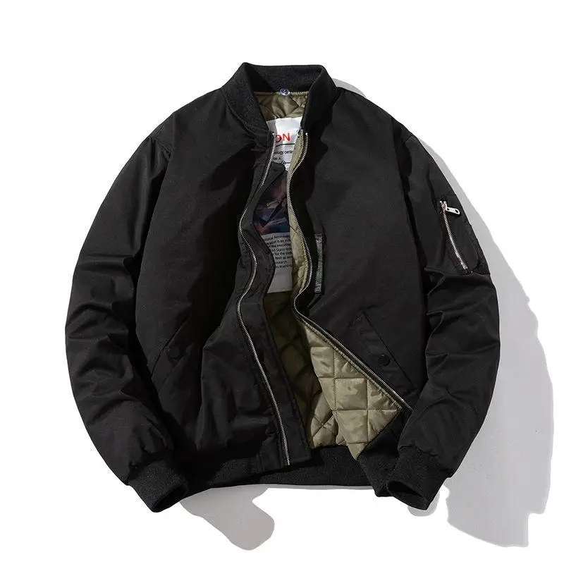 

Thiened Cotton Baseball Jaet MA Pilot Jaet for Men And Women Spring Autumn Winter Faion Brand Outerwear Coat