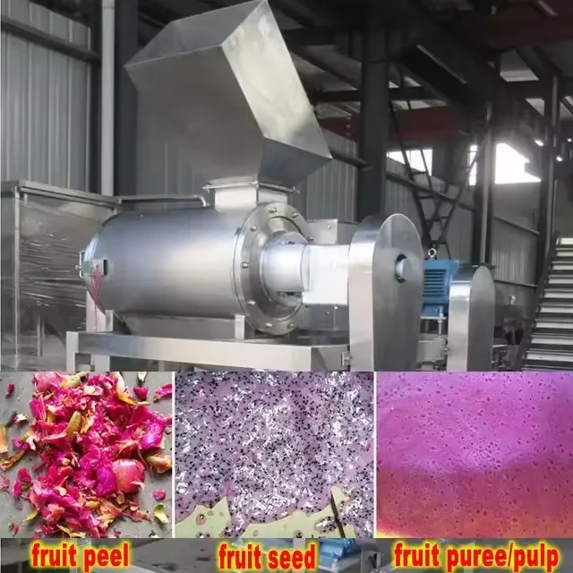 Commercial Fruit Puree Mango Juice Pulp Making Machine Mango Juicer Fruit Pulper Extracting Machine