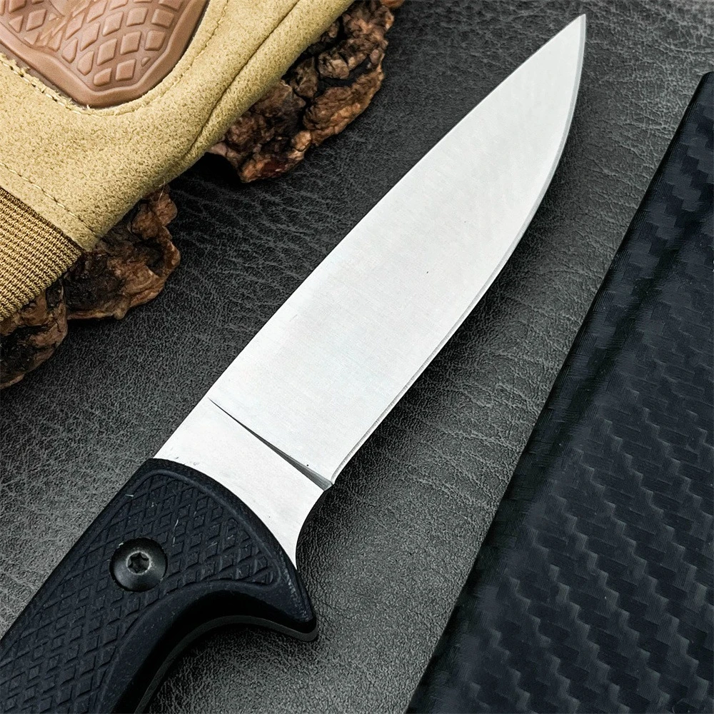 2025 الأكثر مبيعا التكتيكية سكين للفرد 8Cr13Mov شفرة صلابة عالية Blackwashed سكاكين الجيب في الهواء الطلق التخييم سكين صيد