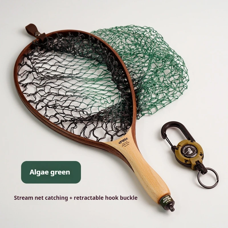 Portable Fishing Landing Net - Perfect For Streams Lure Fishing Fly Fishing Easy To Hang On Backpacks Clothes For Female Anglers