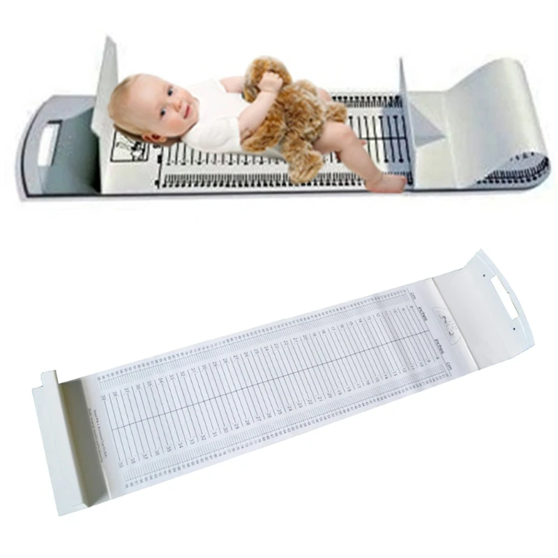 Accurate Baby Height Growth Chart Ruler Removable Infant Baby Body Length Meter Baby Growth Ruler 49.21x11.02 in