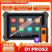 OTOFIX D1 PROS2 herramienta de escaneo bidireccional herramienta de diagnóstico Bluetooth actualizado del escáner D1 PRO OBD2 escáner de diagnóstico de codificación ECU
