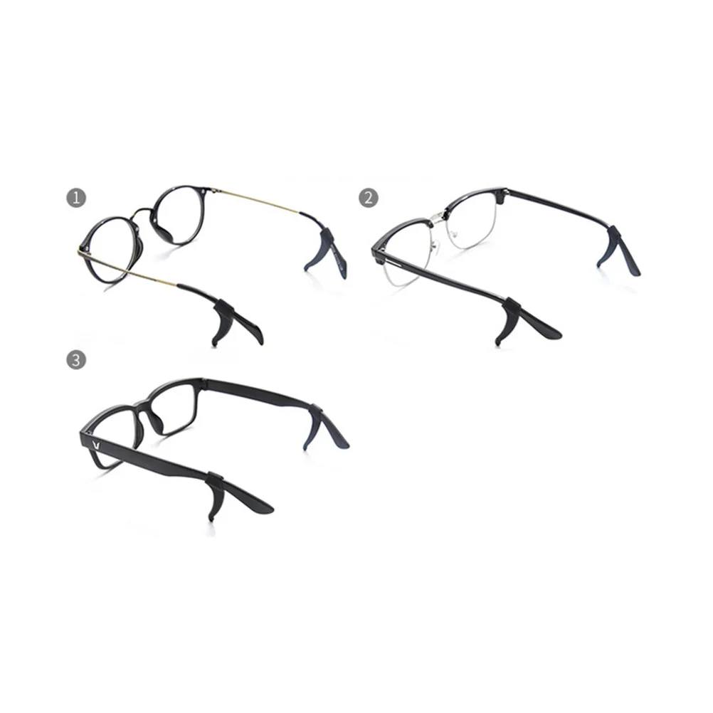 Silicone Eyeglass Ear Pads Anti-Skid Fit Most Glasses Running Exercise Non-Slip Ear Hooks Eyeglasses Accessories Safety