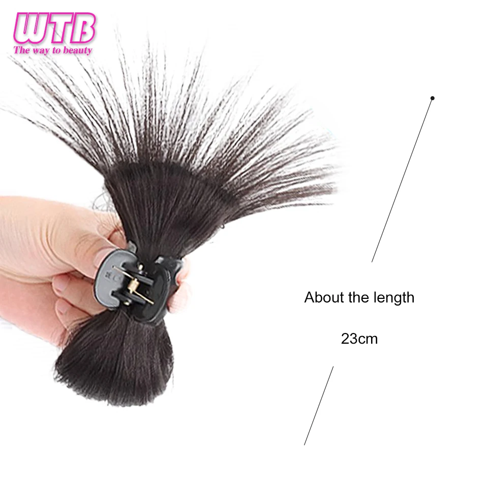 Wtb Synthetische Vangst Clip Bun Fontein Hoge Paardenstaart Half Gebonden Luie Wind Kip Nest Vangst Clip Chignon Pruik