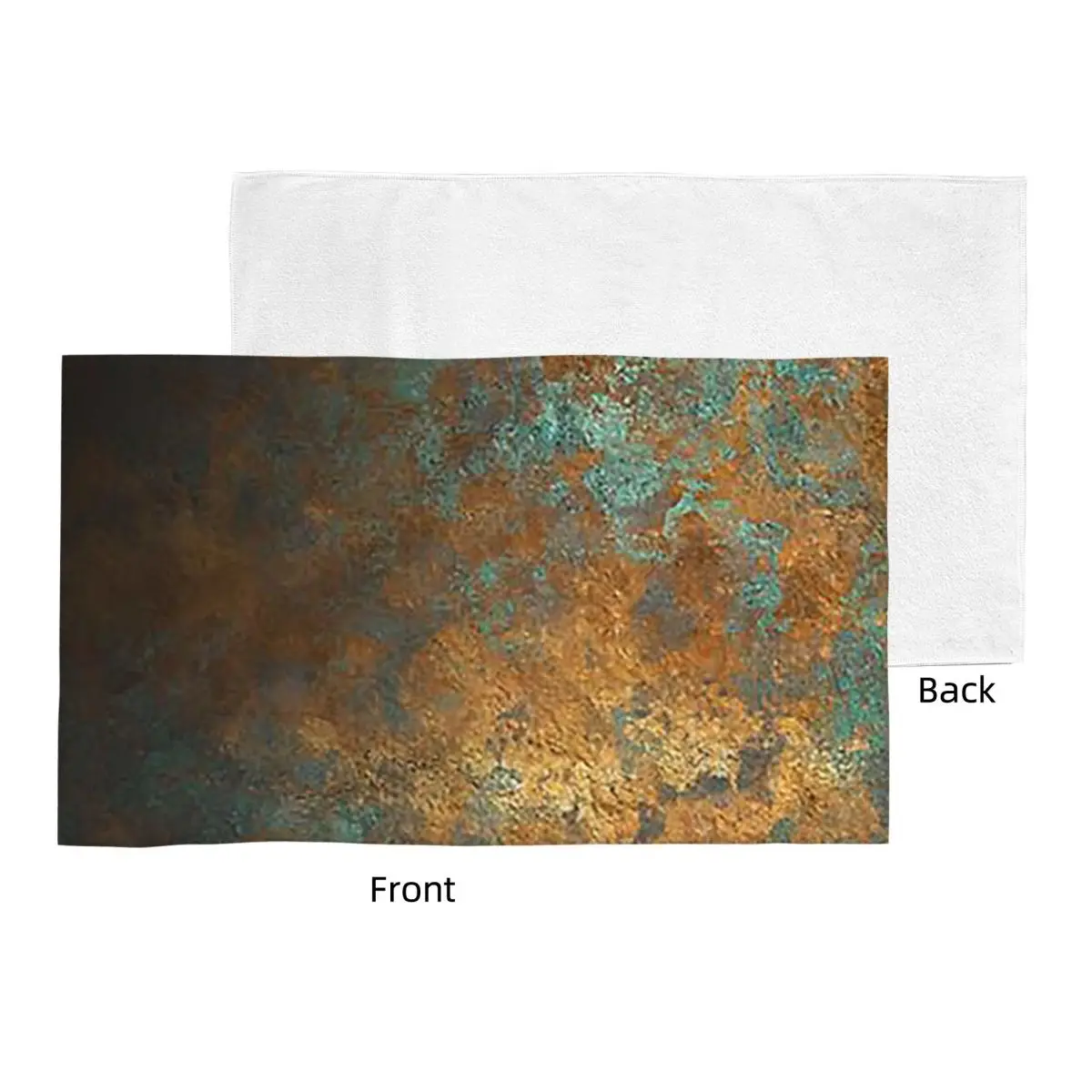 Custom Oxidized Copper Soft Face Towel Quick Dry Pool Bath Cotton Towels Absorbent