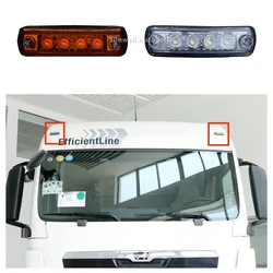 1pcs 24v Sunvisor Lamp For Man TGA TGL TGM TGS TGX Led White Yellow Cab Roof Marker Lamp 81252606121