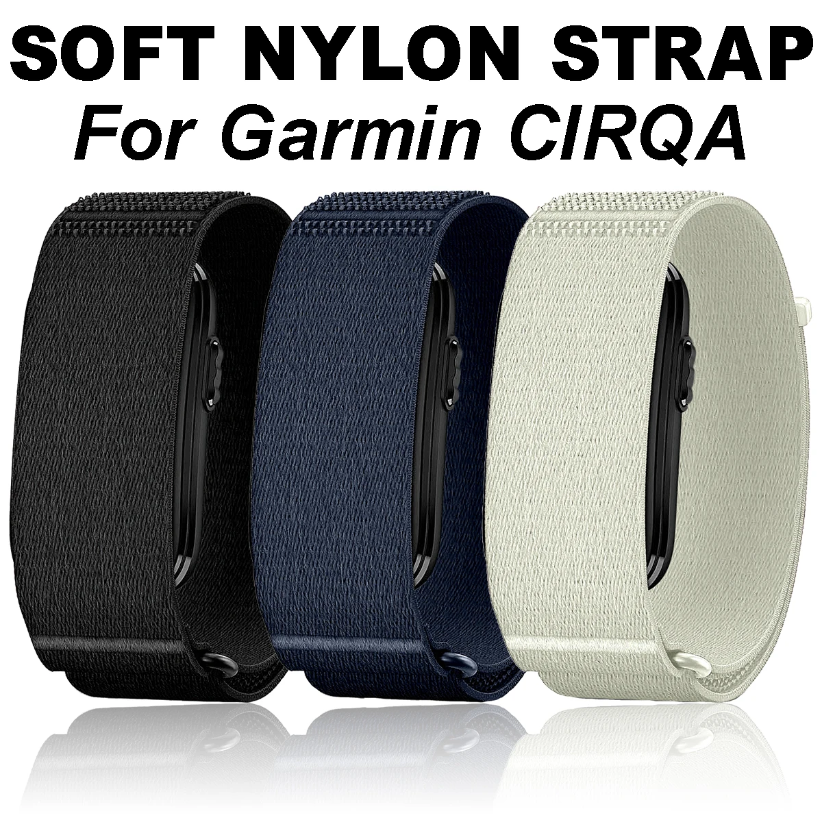 New Nylon Weave Bicep Strap for Garmin CIRQA Smart Band Replacement Wristband Fitness Tracker Armband for Garmin CIRQA Accessory