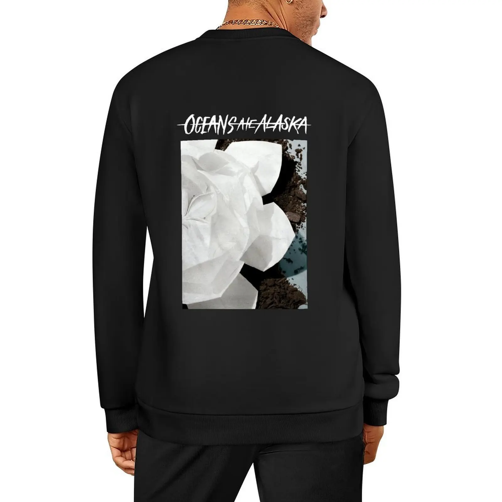 

Men's Oceans Ate Alaska Flower Tee Fashion Pullover winter clothes anime clothes autumn clothes oversize sweatshirt