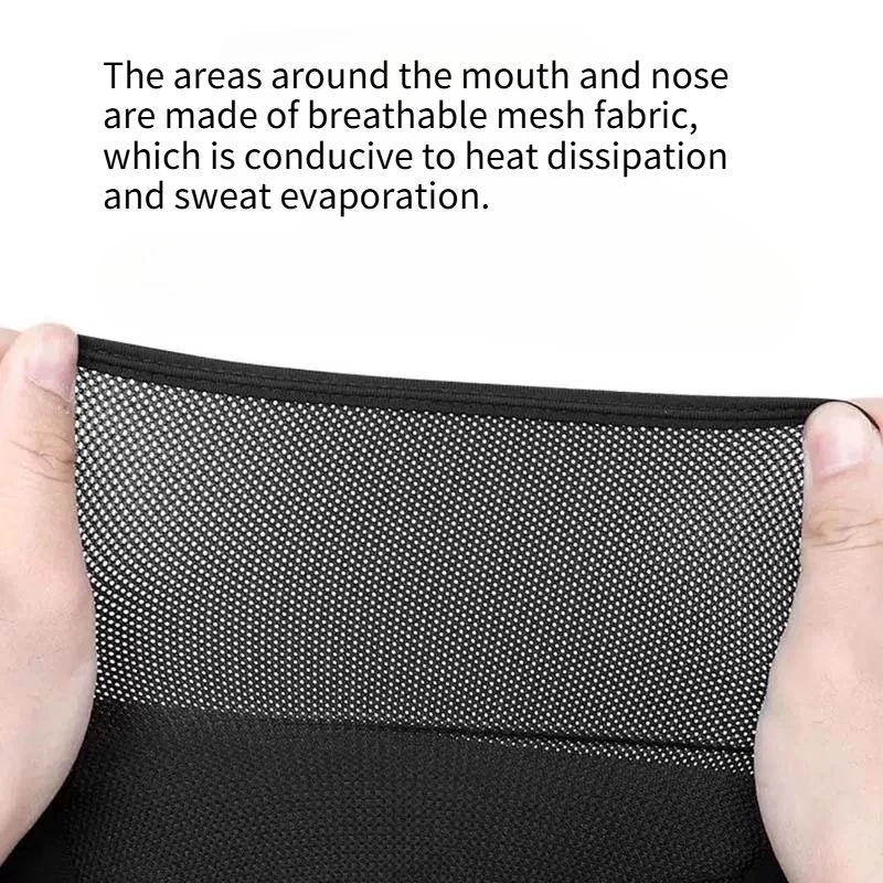 Motorcycle Balaclava Full Face Mask, Breathable Motorbike Helmet Liner, Windproof Dustproof Ski Cycling Headgear