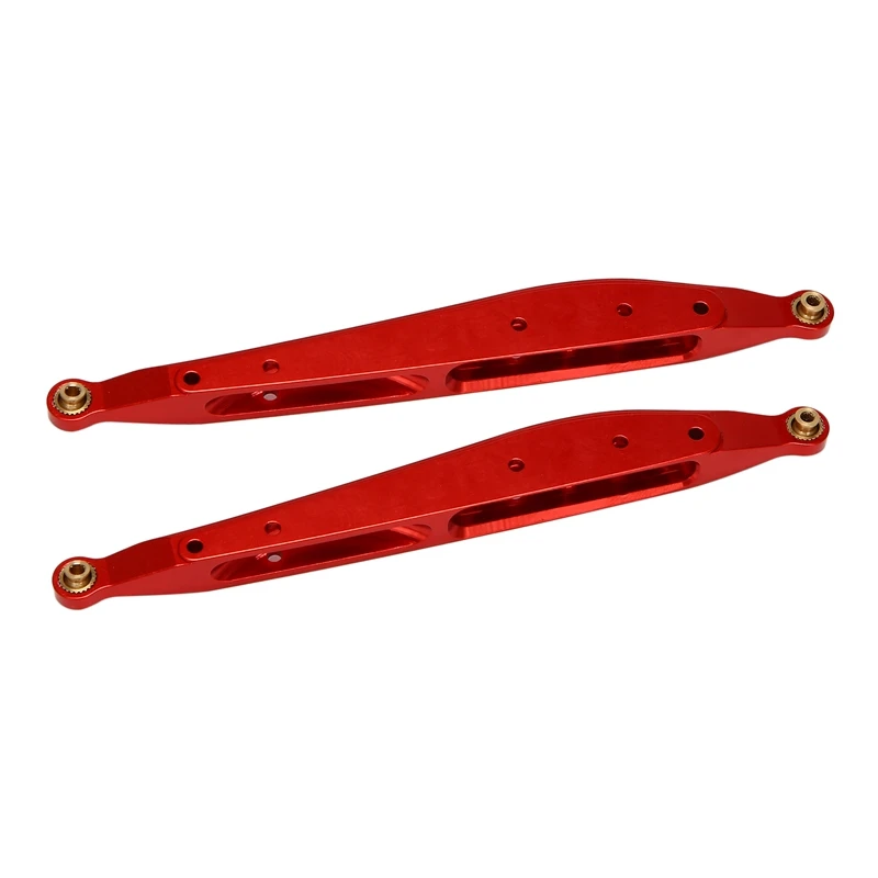 2 PCS RC Metal Rear Trailing Arms Lower Arm Lever Fit For Axial RBX10 Ryft 1/10 RC Off-Road Crawler Car Accessory Red