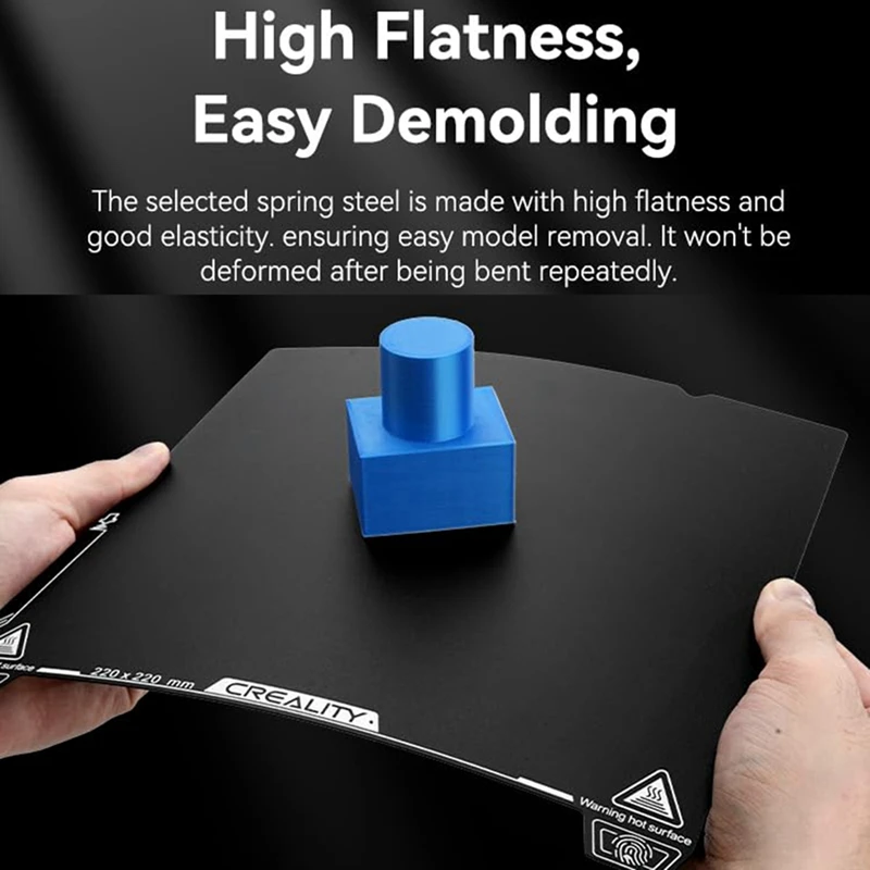 Комплект объединительных пластин Creality Ender 3 V3 SE Комплект пластин платформы из пружинной стали для 3D-принтера Ender 3 V3/Ender 3 V3 SE