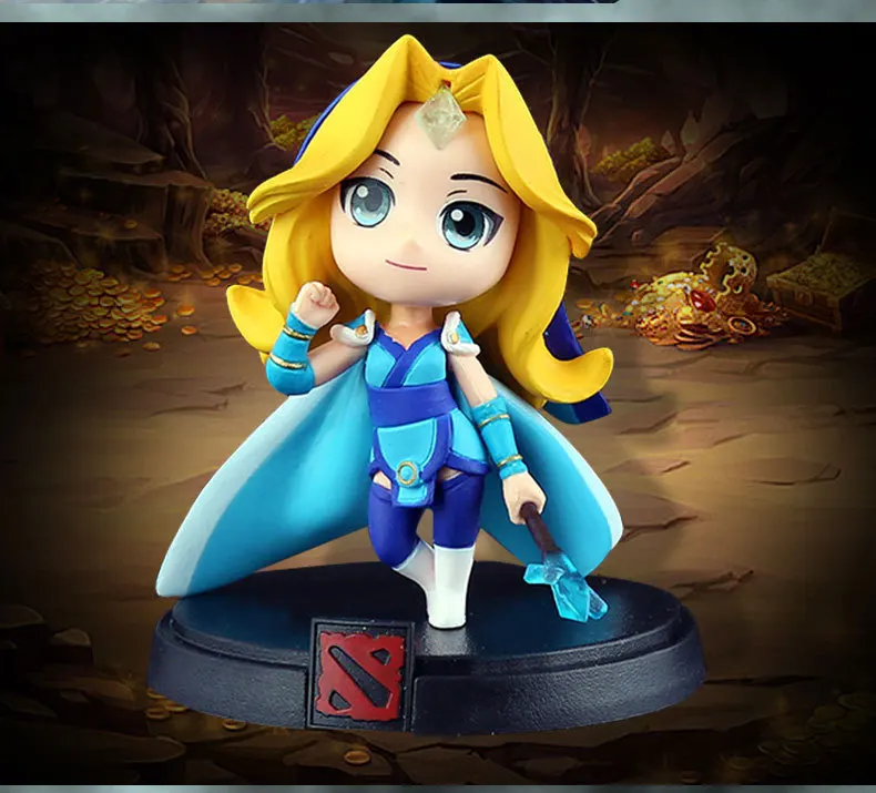 DOTA 2 Collectible Action Figure Set - Official Hero Character Statues for Game Fans & Display