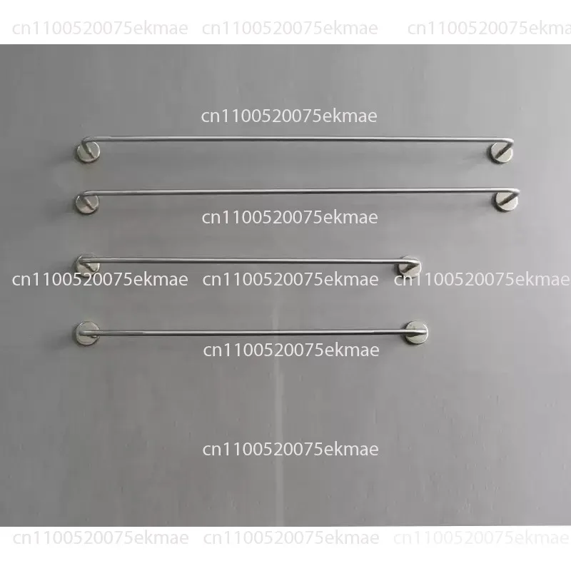 Solid Metal, Brushed Stainless Steel, Wall-mounted