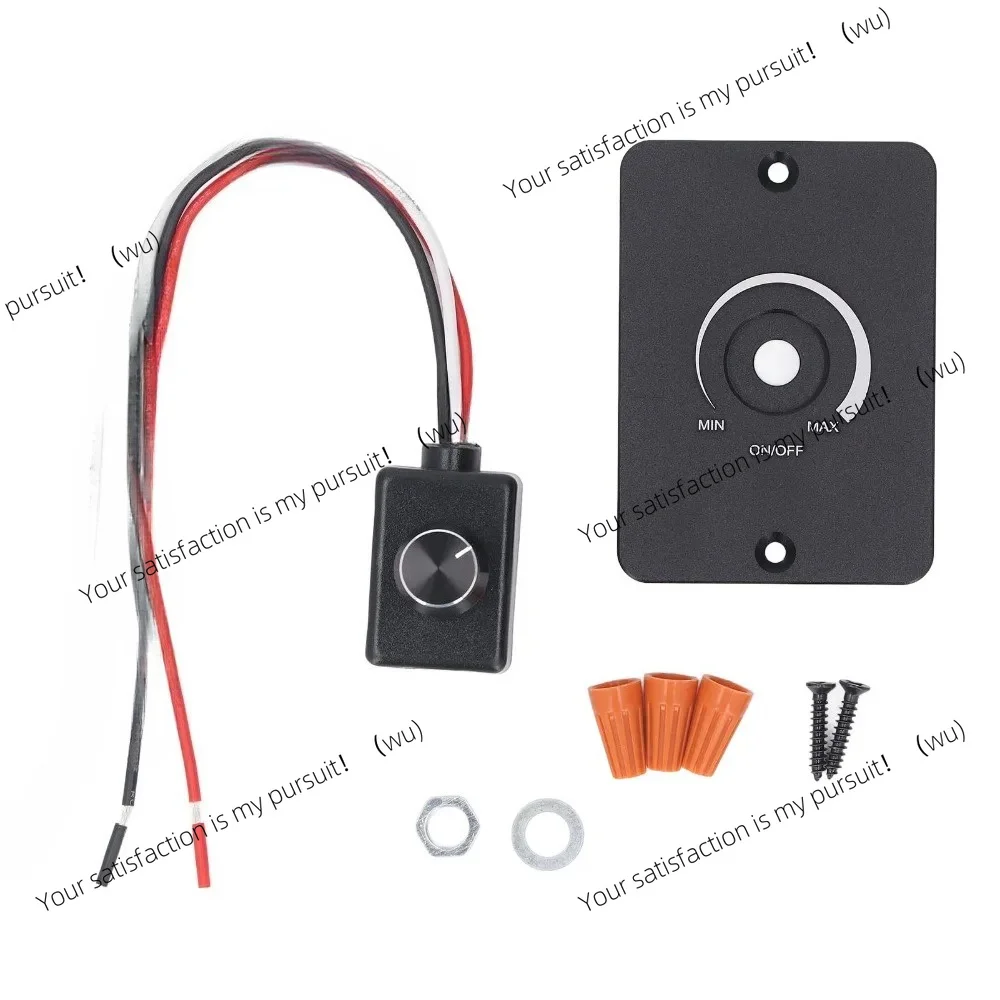 for Easy ABS, Aluminum Alloy 12V Dimmer Switch 5A PWM LED Light Dimmer 12V Low Voltage Dimmer Switch Camper