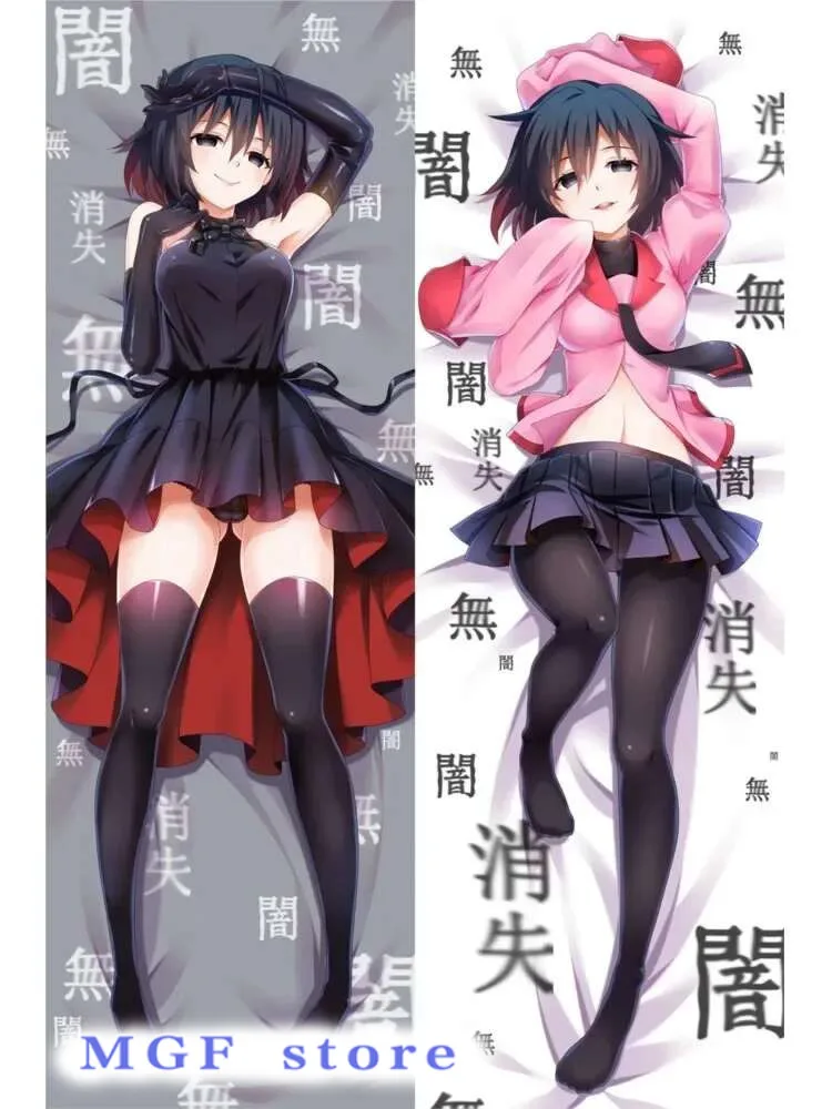 

DIY Anime Dakimakura 50*160cm Decorative Case Bakemonogatari Hitagi Tsubasa Oshino Hing Body Pillow Cover Double-Sided Print