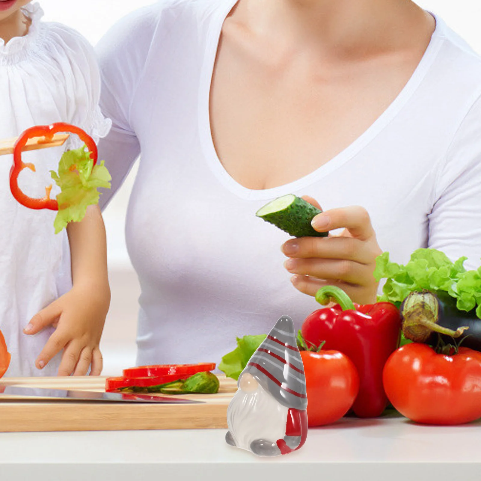 

Kitchen Spice Containers Salt Pepper Holder Ceramic Shaker Seasoning Bottle Storage