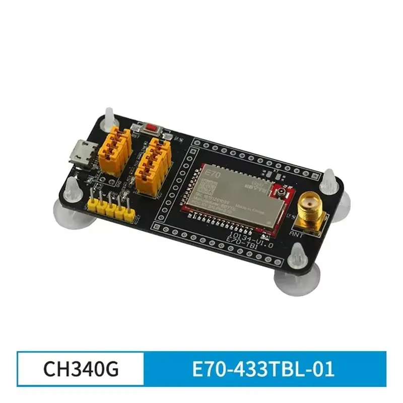 CH340G USB Test Board CDSENET E70-433TBL-01 For CC1310 UART 433Mhz Modbus 14Dbm E70-433T14S 14Dbm