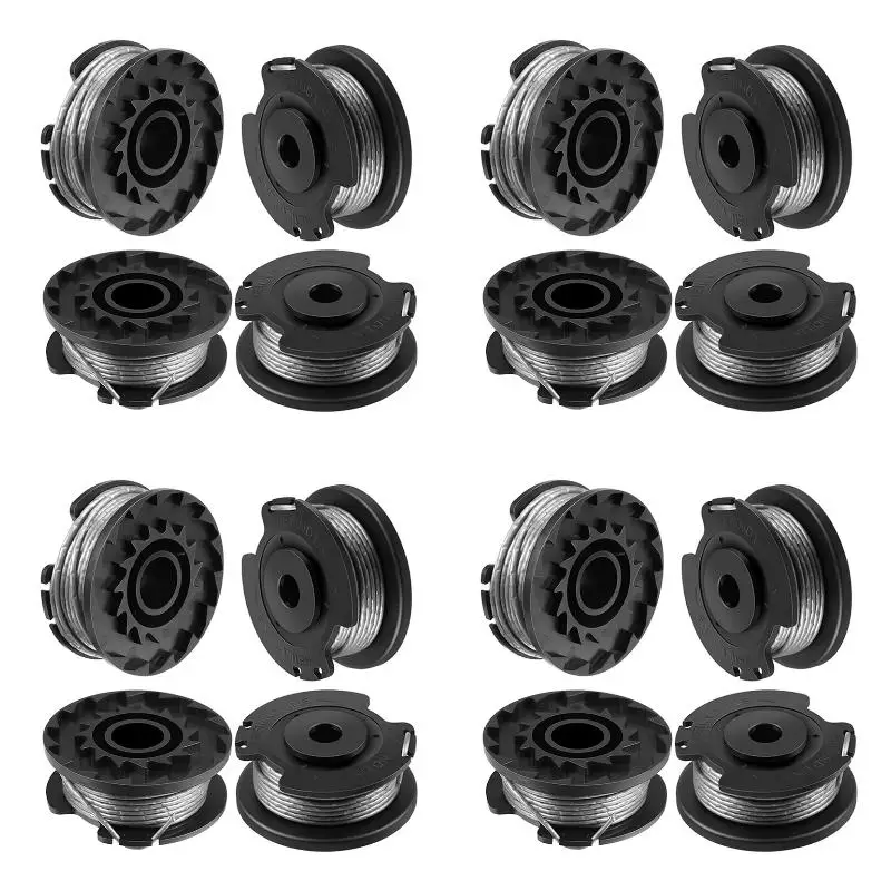 4pack X((8 Pack F016800569 String Trimmer Replacement Spool Line for EasyGrassCut 23, 26, 18, 18-230, 18-260, 18-26)