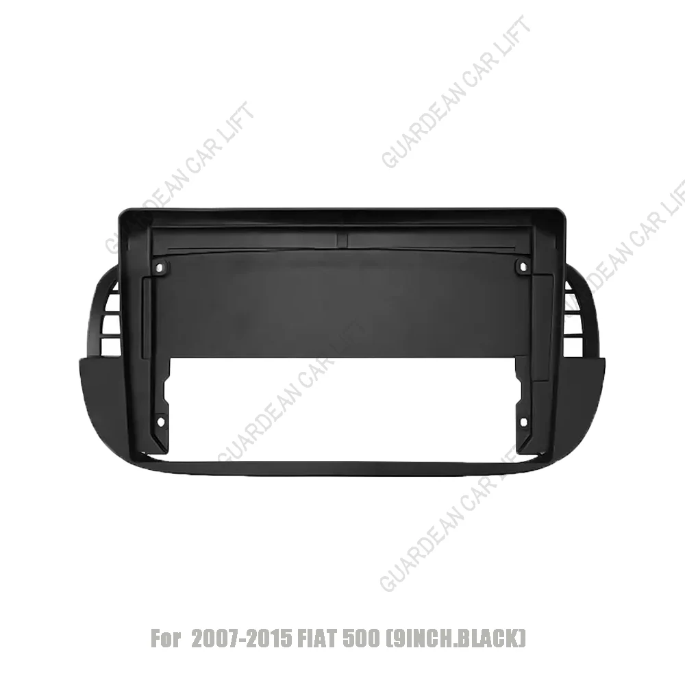 1 DIN Car DVD Android GPS Frame Fascia Decoder For Fiat 500 2007-2015 Android Radio Dash Fitting Panel Kit