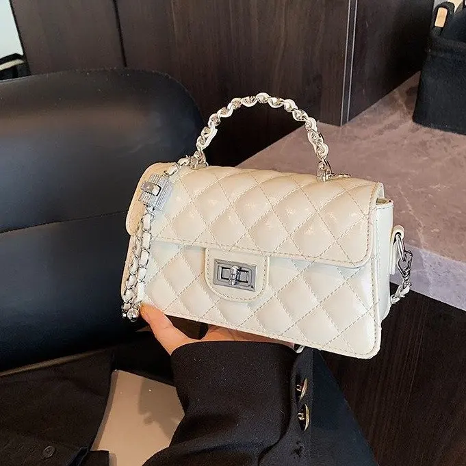 

Daily Commute Women Shoulder Bag Soft Leather Ruched Cloud Shape Braided Handle Crossbody Bag