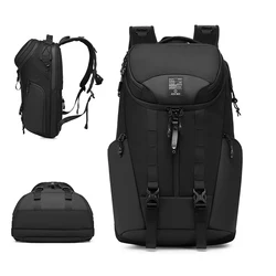 Sac à dos de voyage étanche en nylon de grande capacité pour hommes, sac de sport d'affaires, sac à dos pour ordinateur portable, haute qualité, 40 L, 17.3 po