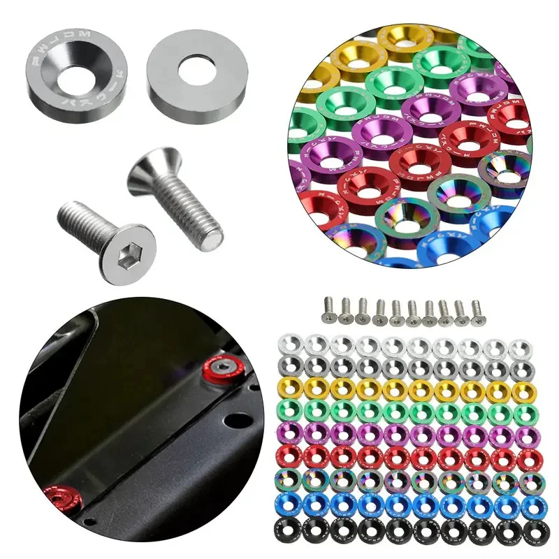 10/20/30/40PCS Scooter Fasteners Screws Handle Bar Screw Washers For Dualtron 1 2 3 Thunder Eagel Ultra Zero 9 Parts Car Screws