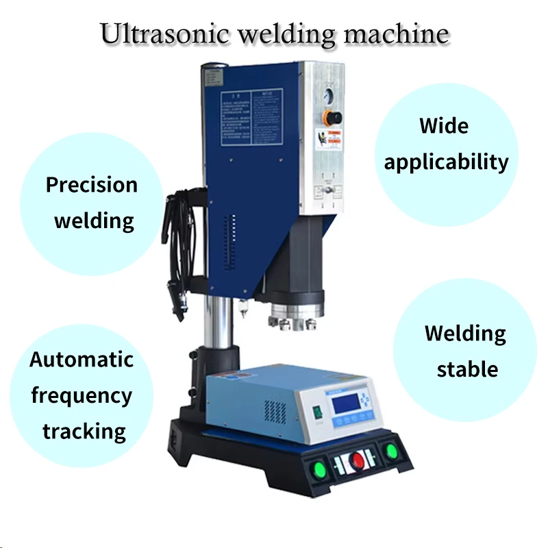 Servo Ultrasonic Plastic Welding Machine, High Frequency Industrial Ultrasonic Welder for ABS, Nylon, Non-woven & Thermoplastics