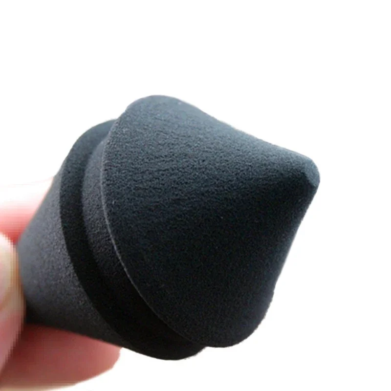 Make-up blender sponzen Vloeibare compacte foundationspons Zwart Superzachte latexvrije cosmetische hulpmiddelen