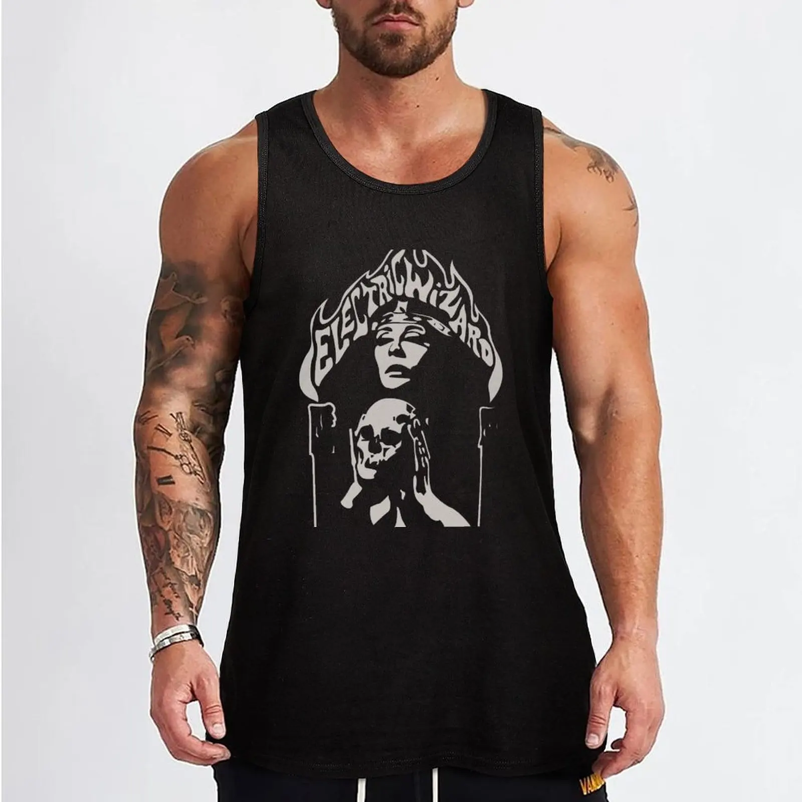 Electric Wizard Tank Top gym t-shirts Men sleeveless tee man sexy?costume fashion 2024 man