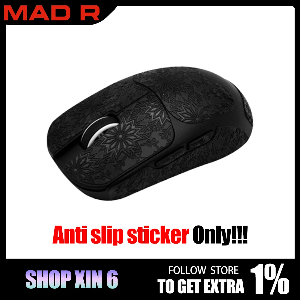 Mouse Anti Slip Sticker for VXE MAD R MAJOR Side Sweat Absorbing Sticker Anti-slip Sticker Mouse Pc Accessories Gamer Man Gifts