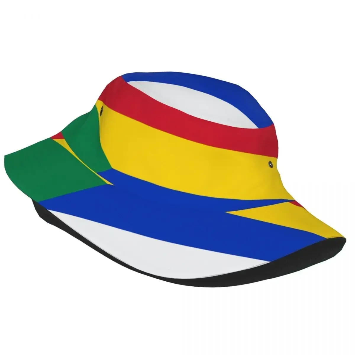 Druze Flag Fisherman Cap Hip Hop Gorras Summer Unisex Printing Bucket Hat Outdoor Gardening Beach Camping Hiking Fishing Caps