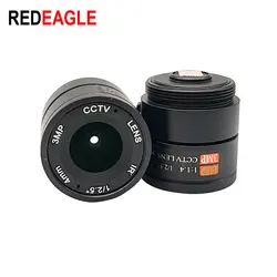 High Quality Industrial 3.0MP 4mm 6mm CS Mount CCTV Lens with 650nm IR Filter