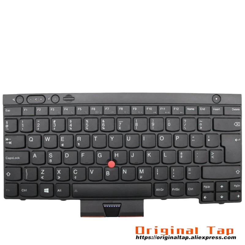 NL Dutch Keyboard for Lenovo Thinkpad L430 L530 T430 T430s T530 W530 X230 X230t 04X1220 04X1334 04Y0509 04Y0584 04Y0621 04X1296