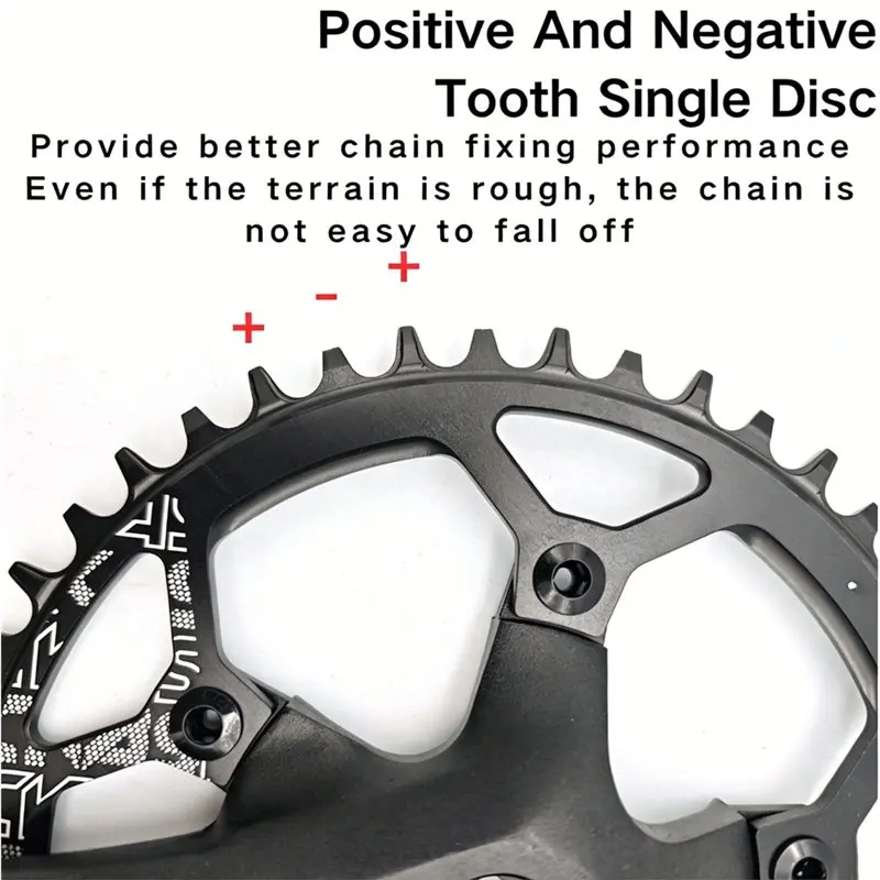 A99I-Road Bike Parts Square Taper Crankset CNC Aluminum 110BCD Chainring 7-12 Speeds 38T Narrow-Wide Crank